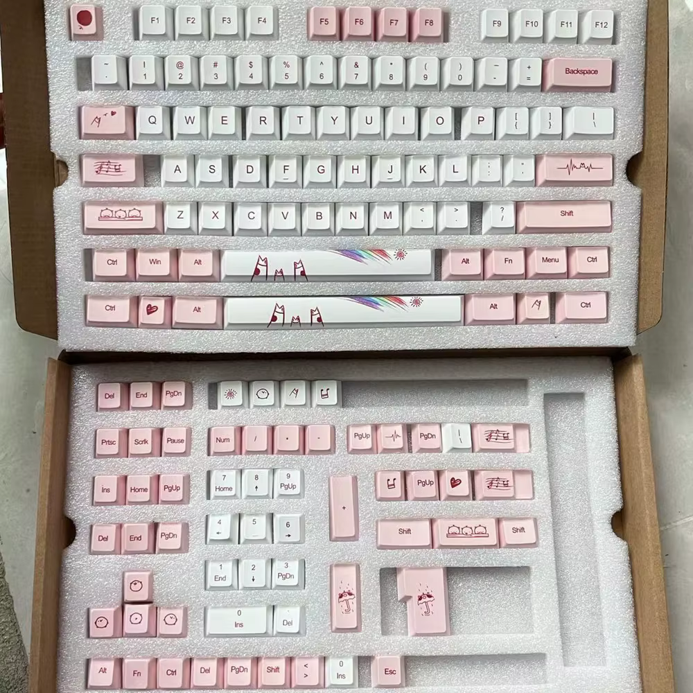 Ejemplo de montaje en teclado MX