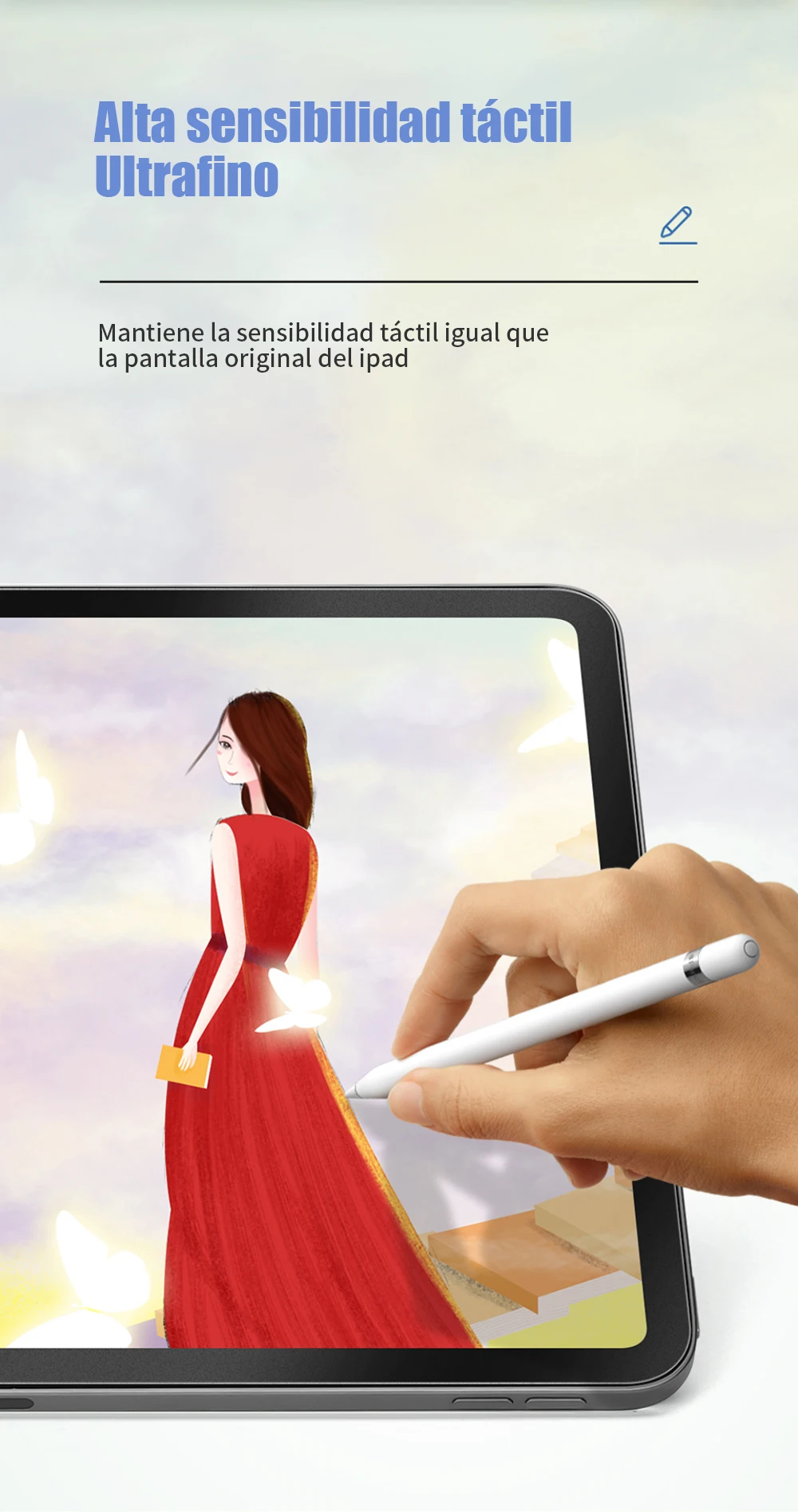 Alta sensibilidad al tacto