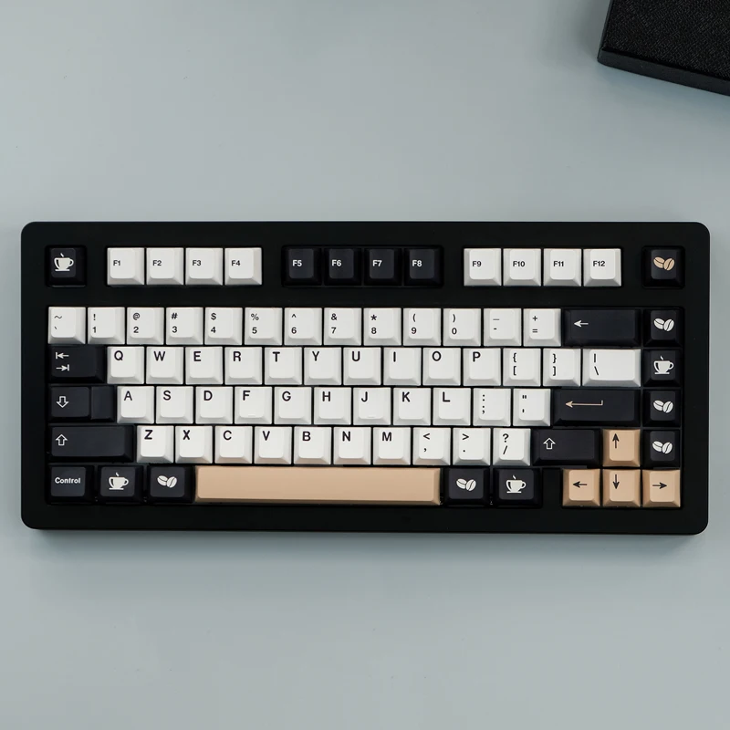 GMK Coffee Mocha Keycaps PBT Perfil Cherry para Teclado Mecánico