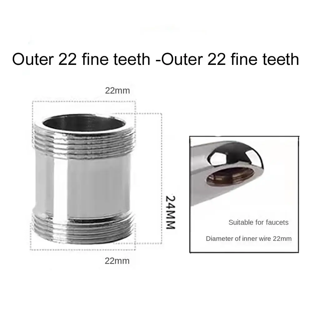 Adaptador grifo cocina metal con arandela ahorro de agua - imagen 5