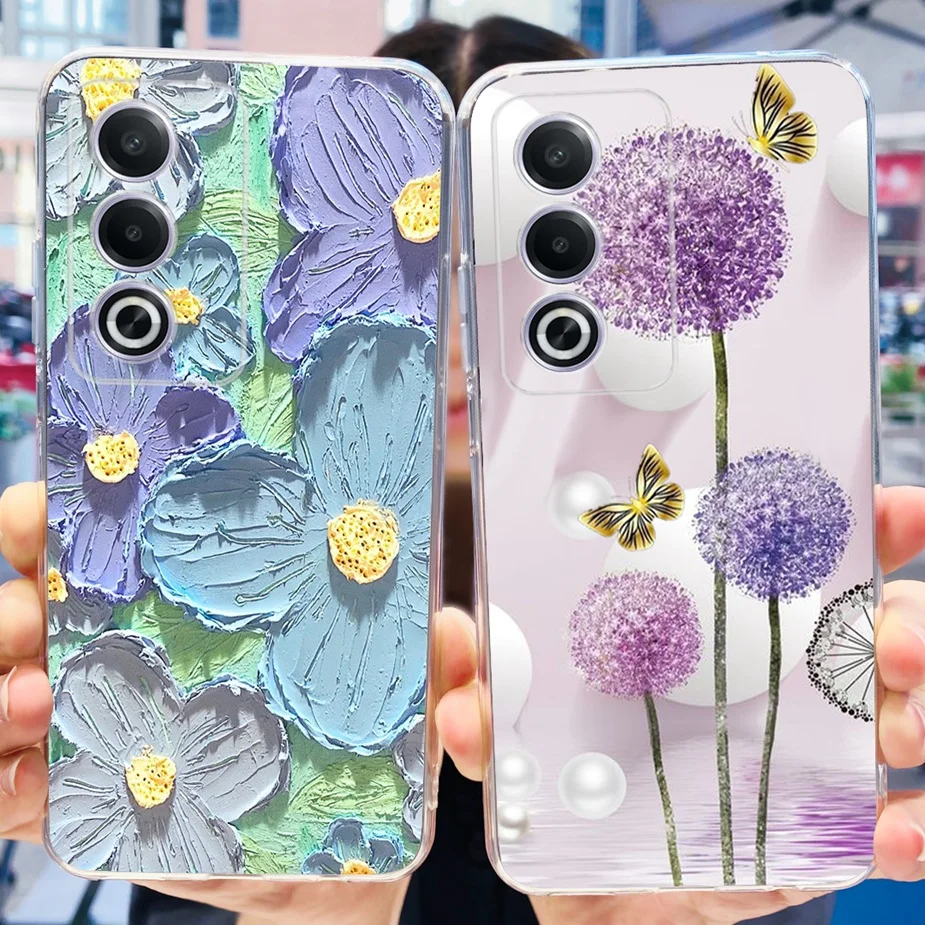 Funda Silicona Oppo A3 Pro 5G – Diseño Floral Premium - imagen 3