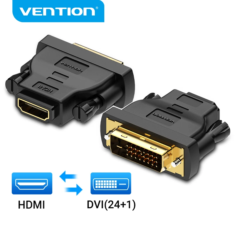 Adaptador Vention DVI-D a HDMI Bidireccional Macho-Hembra - imagen 5