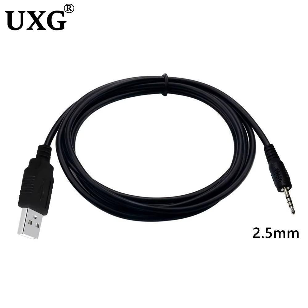 Detalle del conector de 2,5 mm