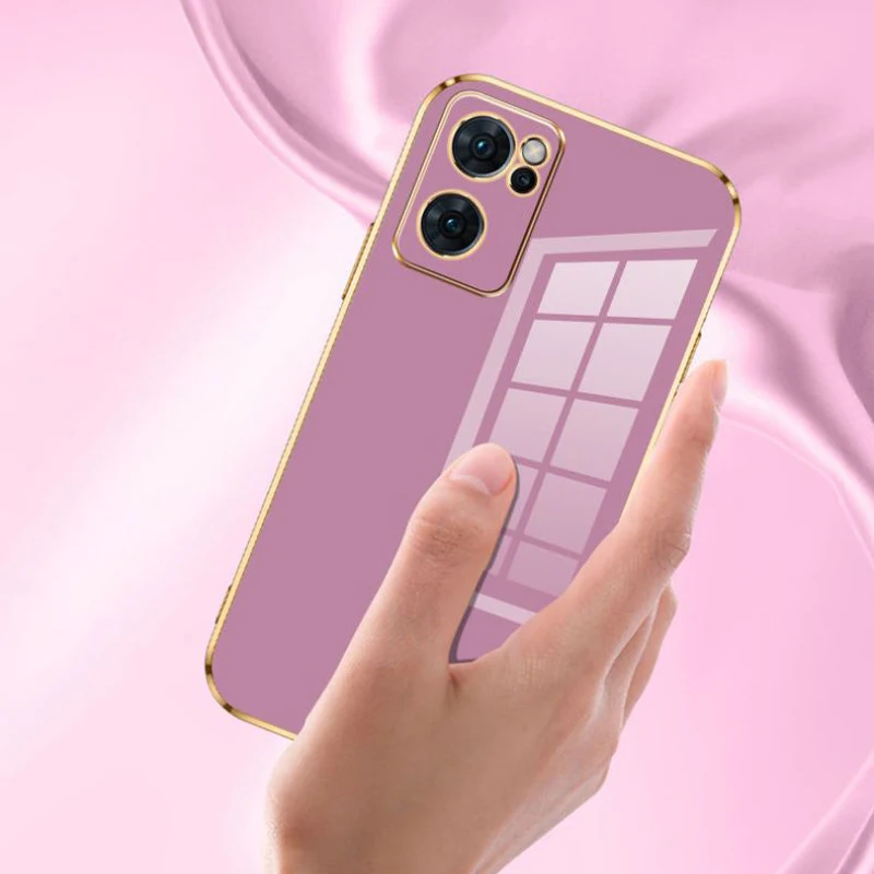 Vista frontal de la funda mostrando el ajuste preciso al OnePlus Nord CE 2 5G