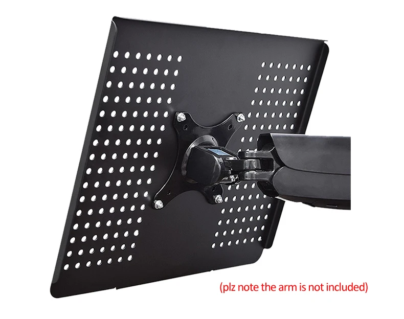 Soporte Portátil 17 Pulgadas Acero – Compatible VESA 100×100 Negro - imagen 5