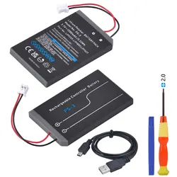 Batería para Controlador PS3 Batmax LIP1359 LIP1859 LIP1427, Batería para Sony Playstation 3 Dualshock 3 PS3, Controlador Bluetooth