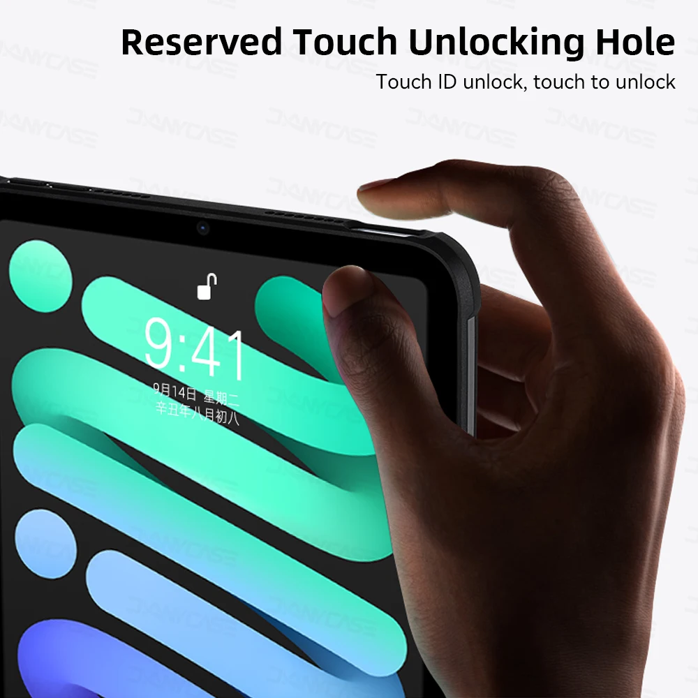 Aspecto casi invisible que conserva el look original del iPad