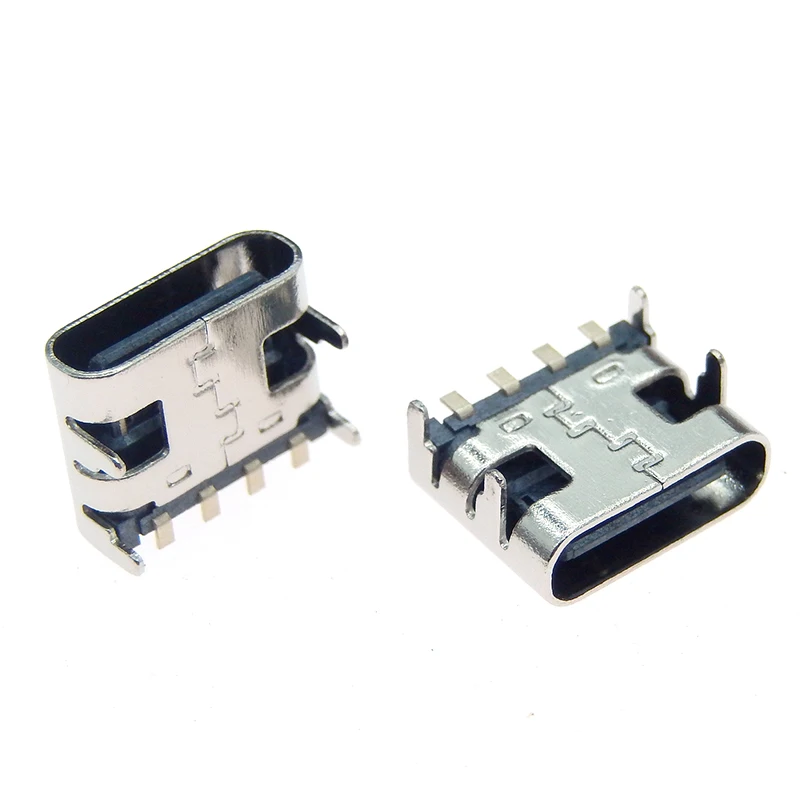 Conectores USB-C hembra de 4 pines para proyectos DIY