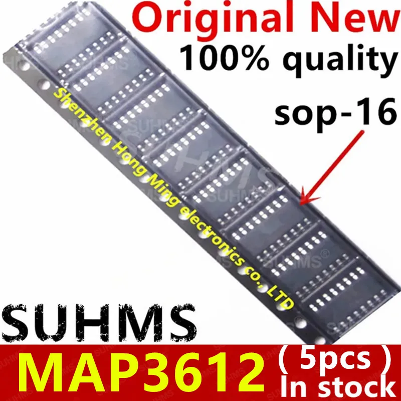 MAP3612SIRH SOP-16 - Vista frontal
