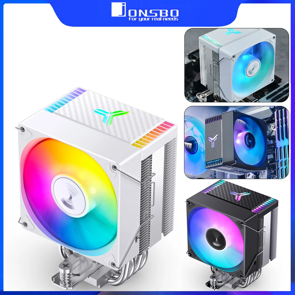 JONSBO CR-1400 ARGB Disipador CPU Tubo Calor Intel LGA1700 AMD AM4 - imagen 2