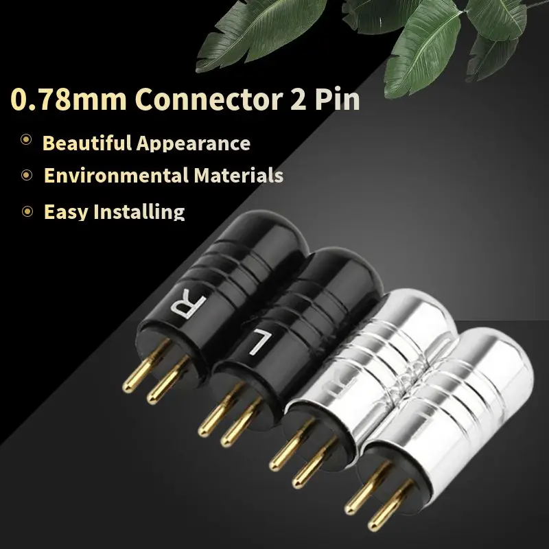 Conector de 0,78mm vista frontal