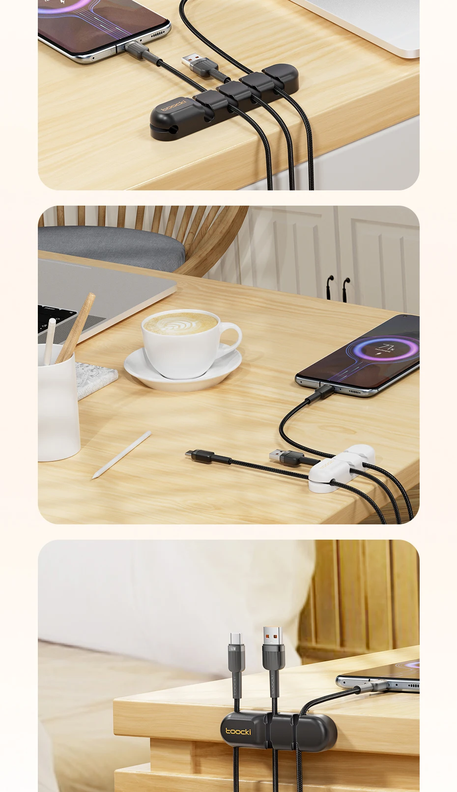 Compatibilidad con diferentes cables