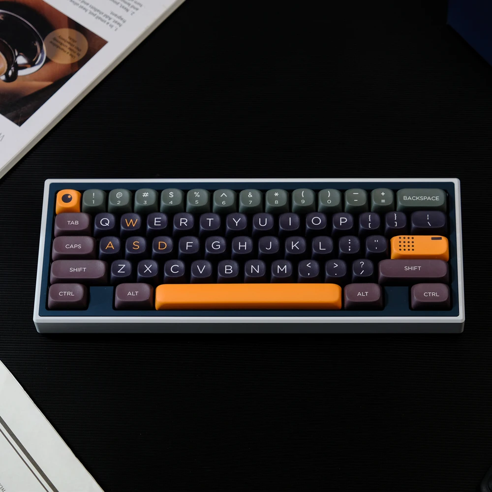 Detalle del juego de teclas para teclado mecánico