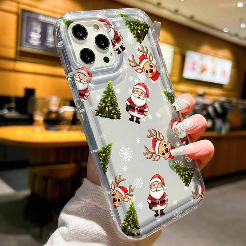 Funda Navideña iPhone 16/15 Pro Max/14/13/12/11/XS/X/XR/7/8 Plus - imagen 3
