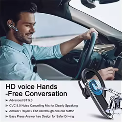 YYK-530-2 Auriculares Bluetooth inalámbricos con doble micrófono