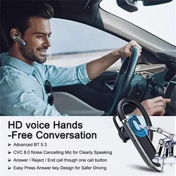 YYK-530-2 Auriculares Bluetooth inalámbricos con doble micrófono