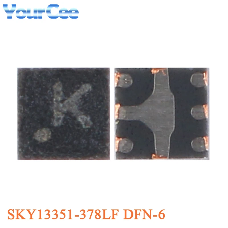 Interruptor RF SKY13351-378LF en encapsulado DFN-6