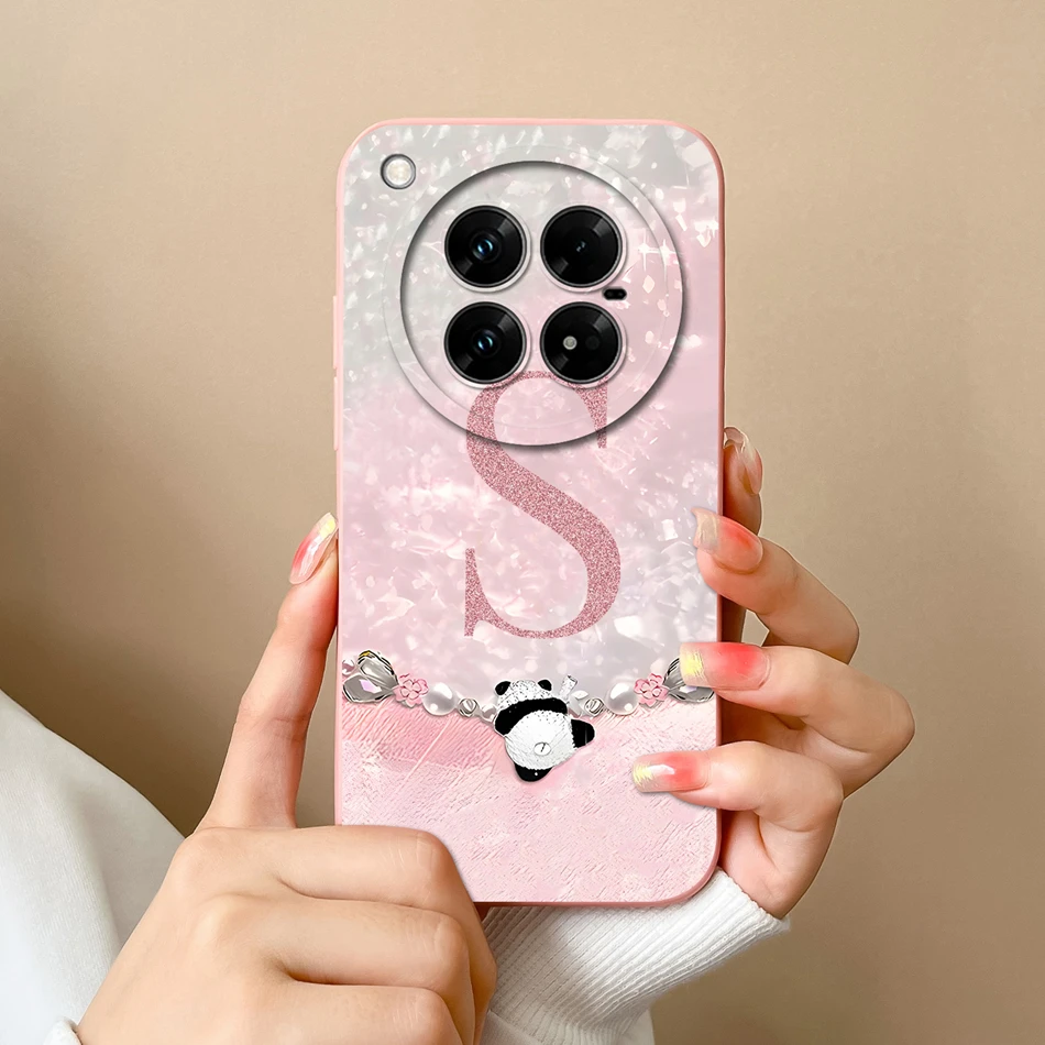 Funda Infinix Zero 40 4G/5G – Silicona Líquida Diseño Letras - imagen 3