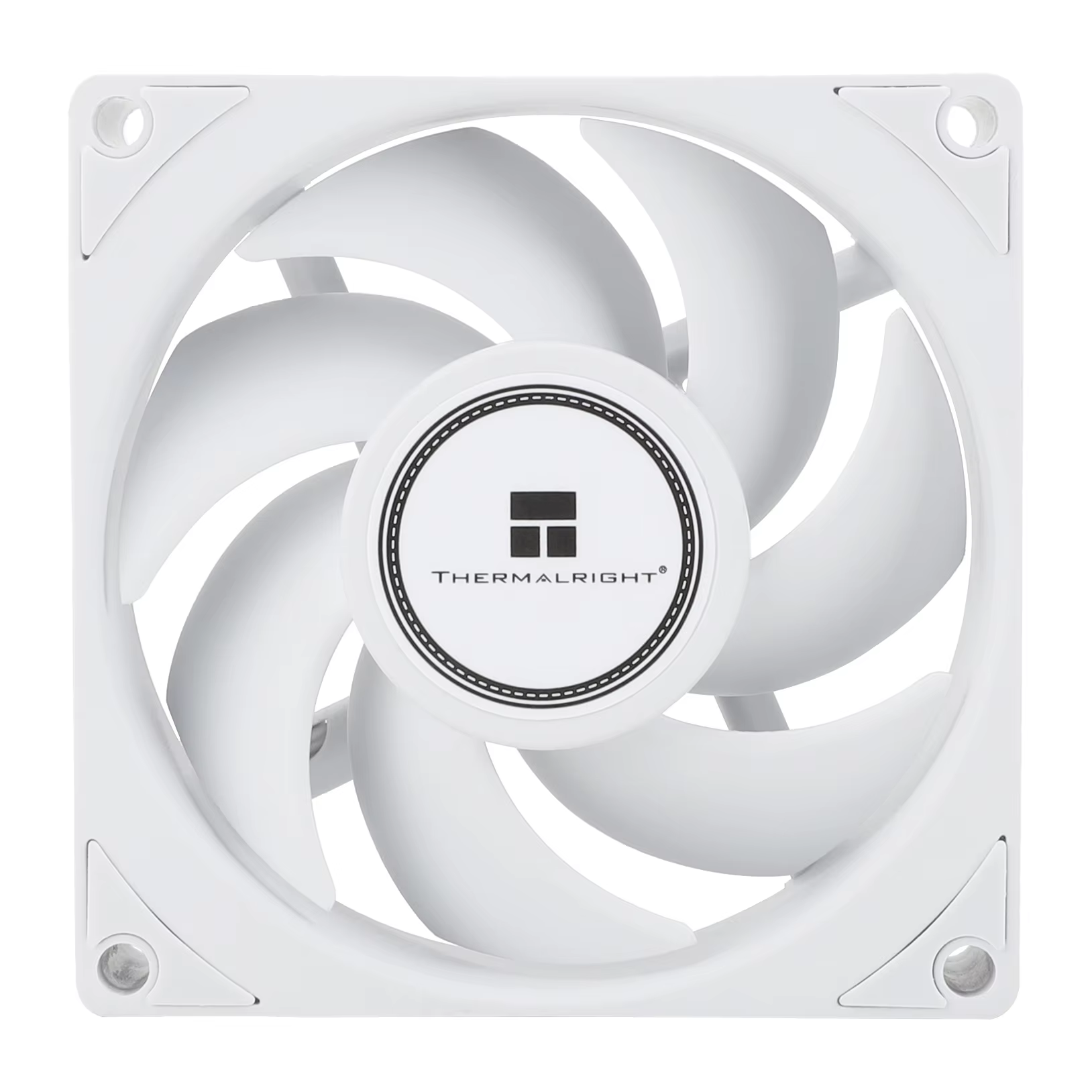 Vista frontal del Thermalright TL-B8 mostrando el marco y las aspas