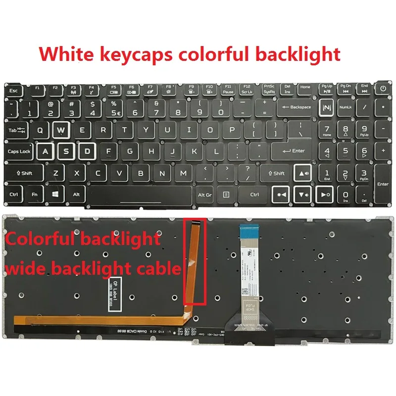 Teclado Lemonyy compatible - frontal