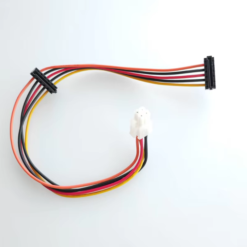 Cable SATA en ángulo – vista frontal