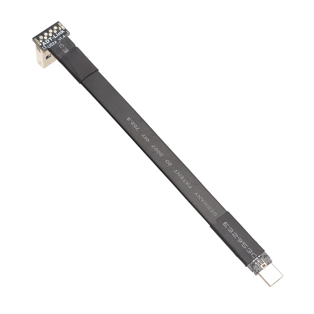 Cable USB 2.0 Micro B Macho – Plano blindaje EMI FPV - imagen 5