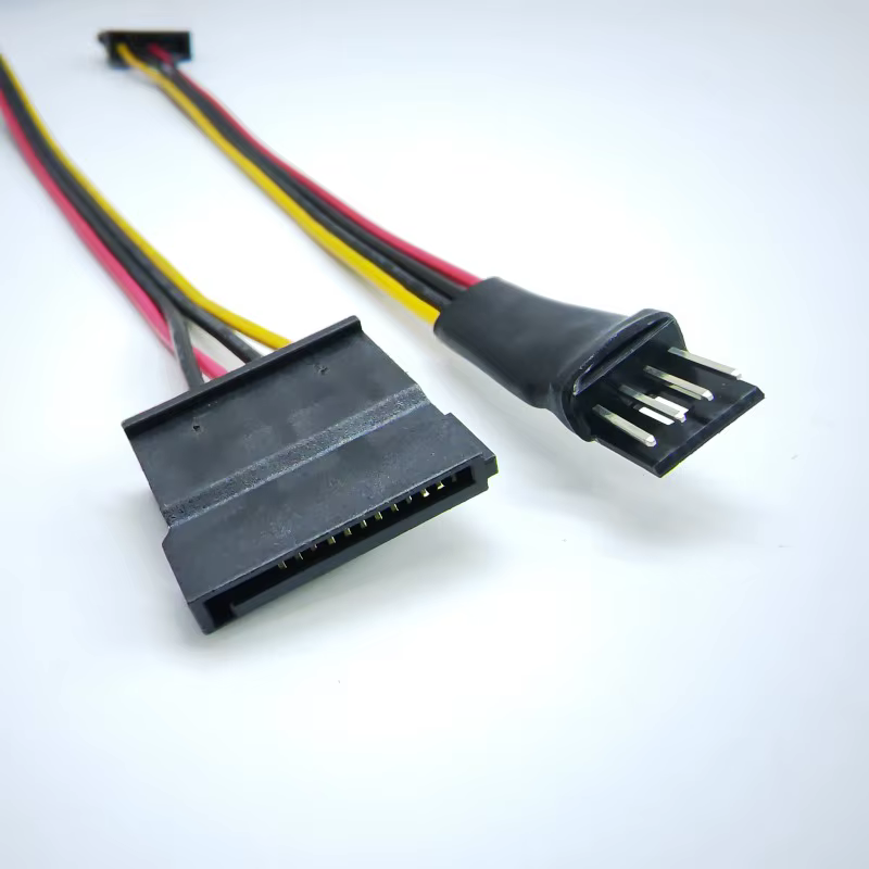 Cable de alimentación SATA Macho a Hembra de 20cm