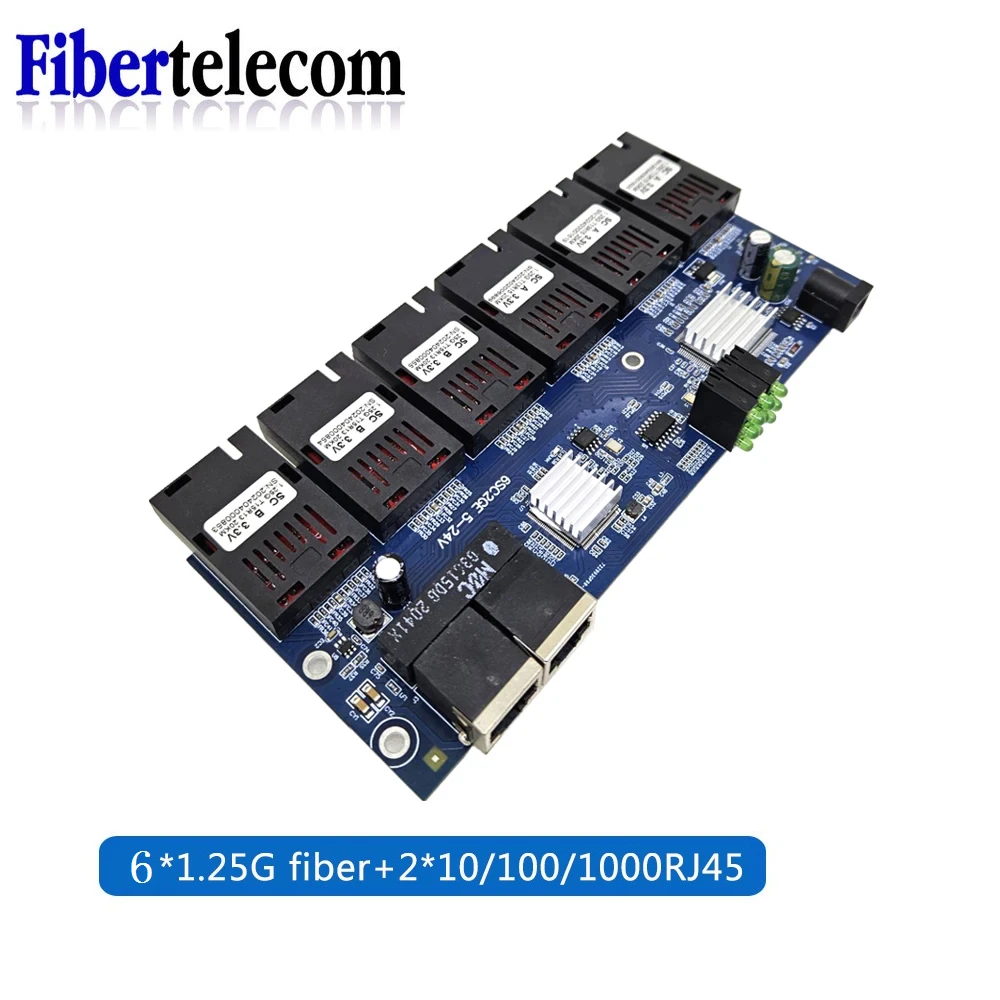 Convertidor de medios de fibra óptica Gigabit Ethernet FTTH - imagen 2