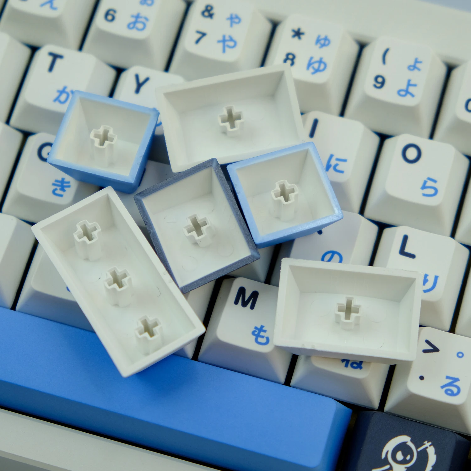 Set Keycaps PBT Perfil Cherry GMK Medianoche – Sublimación - imagen 2