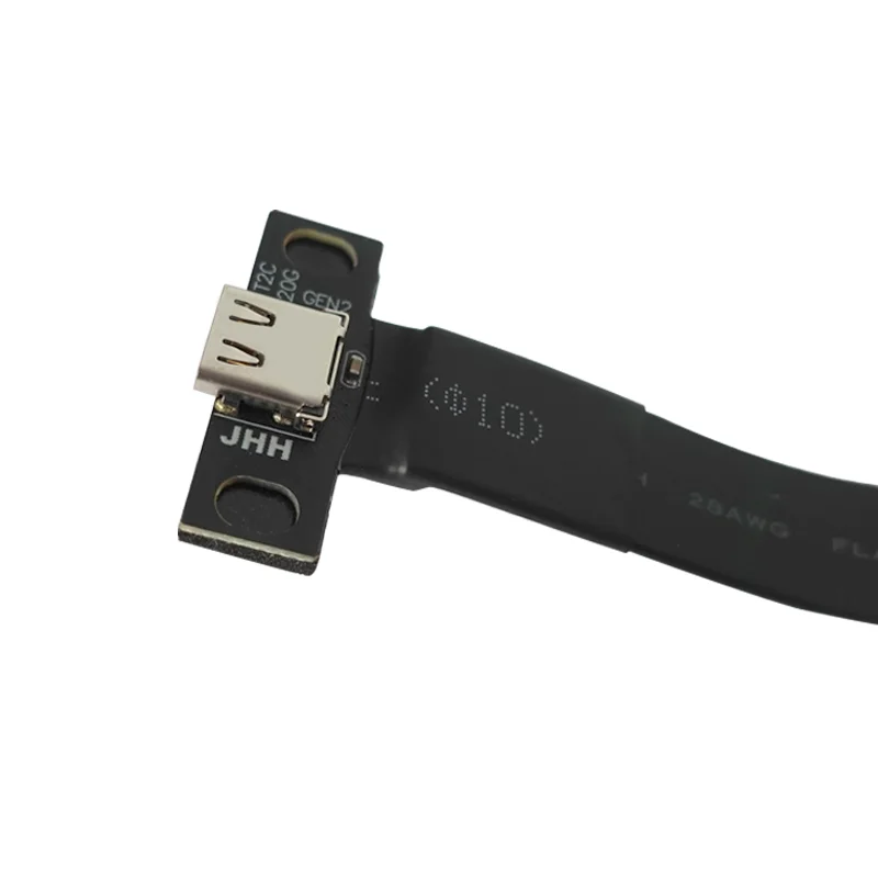 Cable plano con orificio de fijación