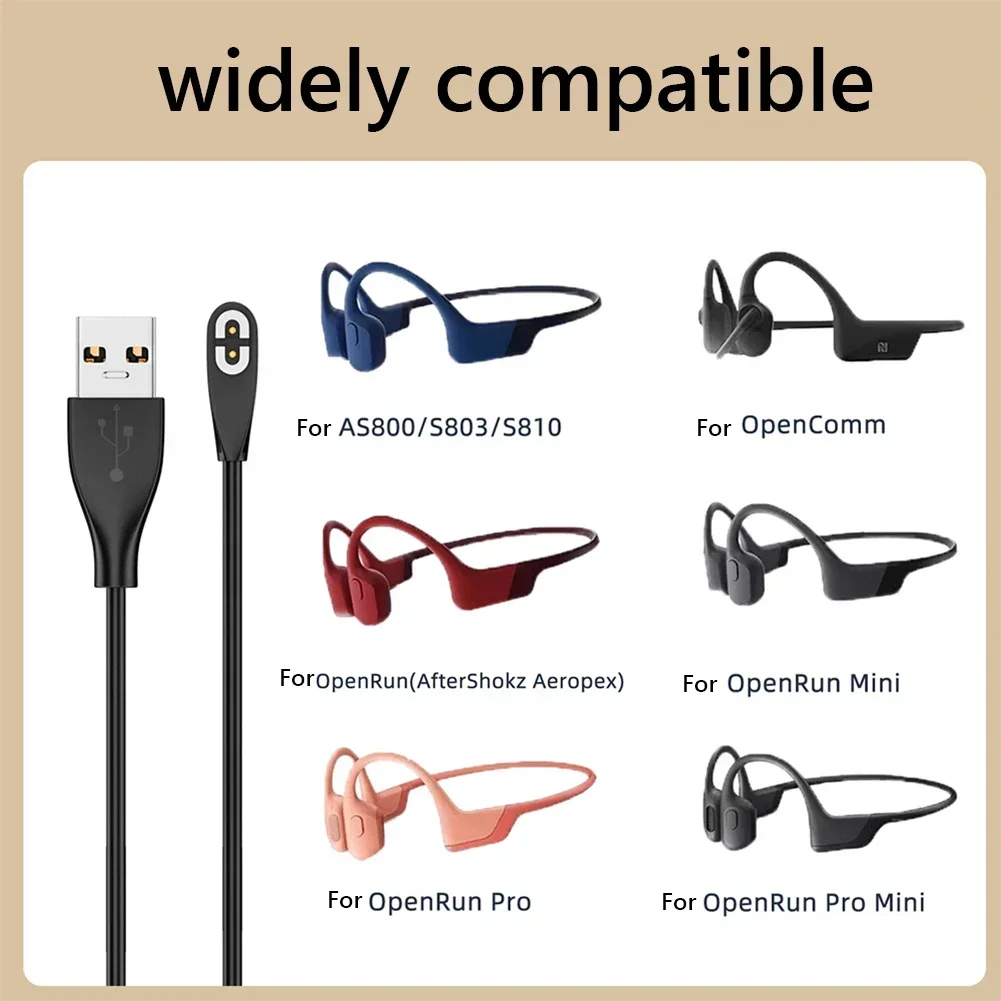 Cable Cargador Magnético USB-C para Shokz OpenRun y Aeropex - imagen 5