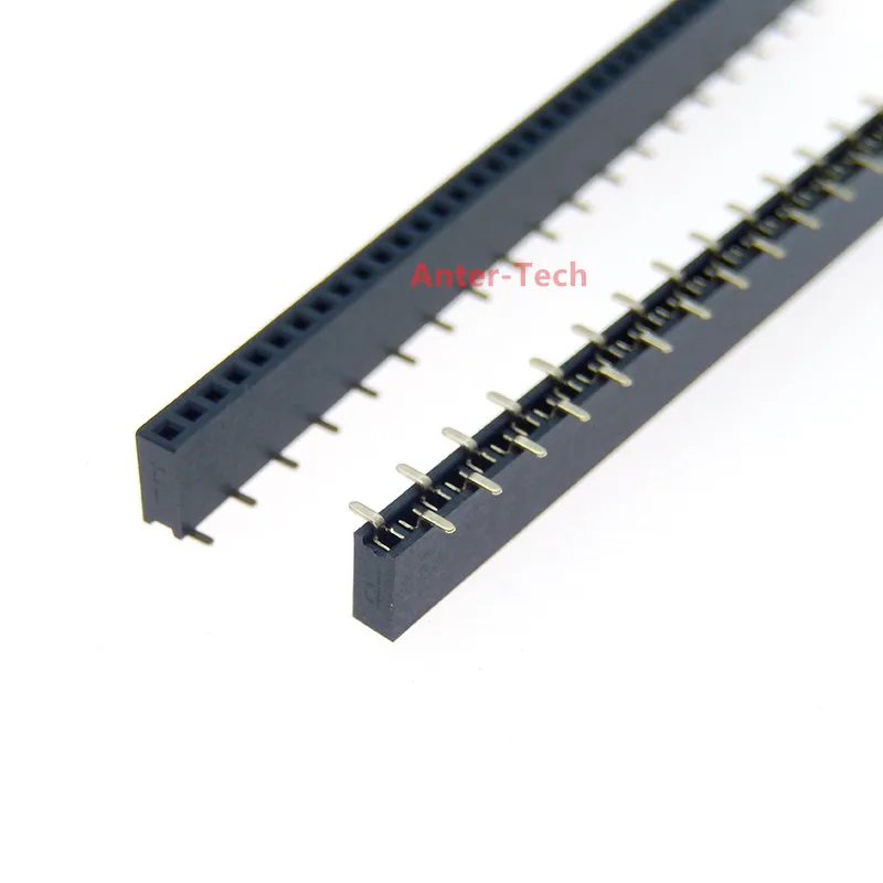 Conector PCB vertical hembra 1X40P SMD 40 pines