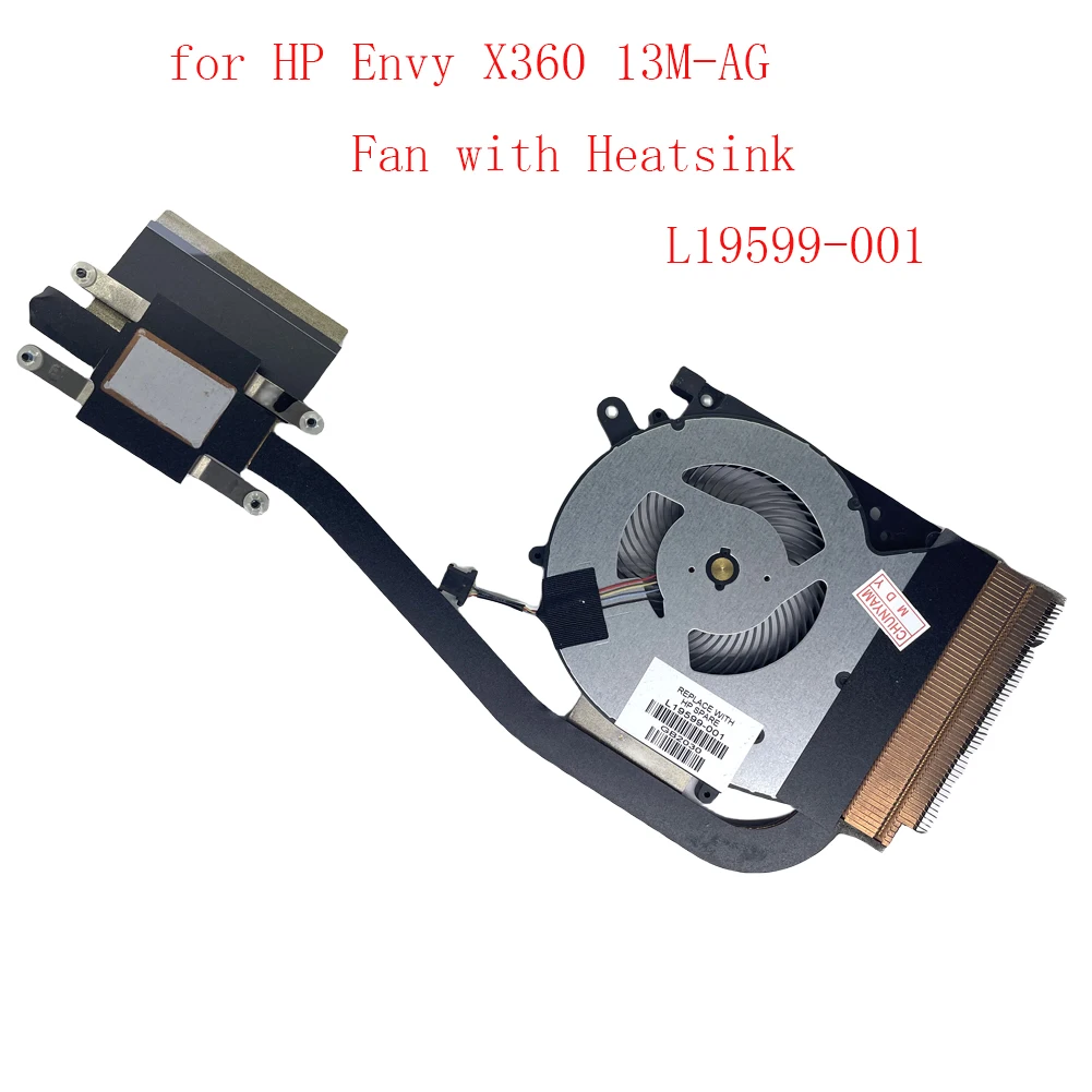Ventilador de repuesto HP Envy X360 vista frontal