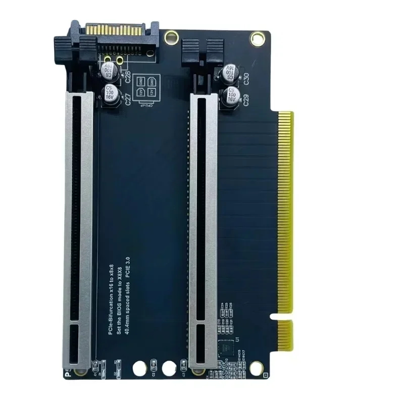 Bifurcador PCIe X16 a Doble X8 – Tarjeta Expansión P5A - imagen 2