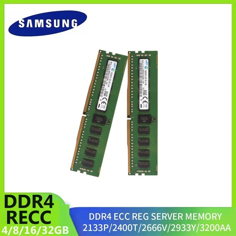 Samsung Memoria RAM Servidor DDR4 ECC RDIMM – Compatible