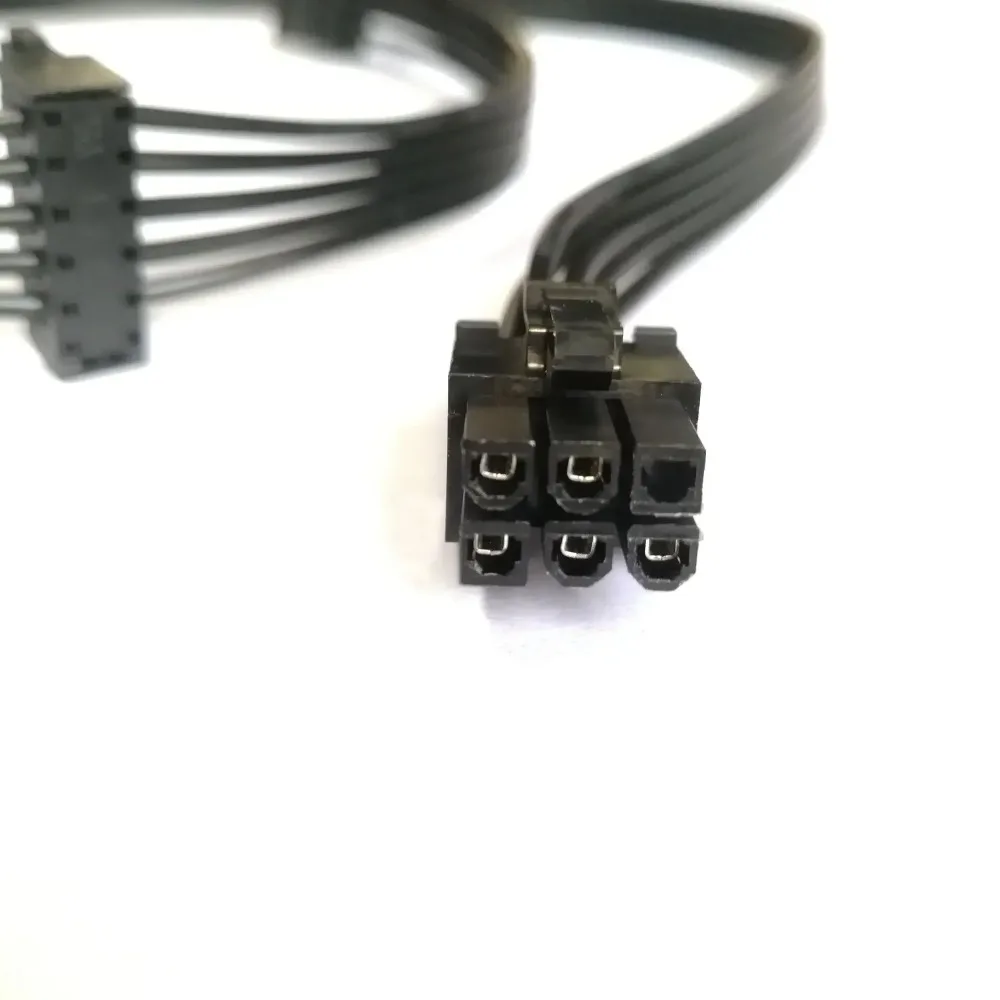 EVGA G2/G3 Cable modular 550W-1000W - 6 pines a placa base y 3 SATA - imagen 2