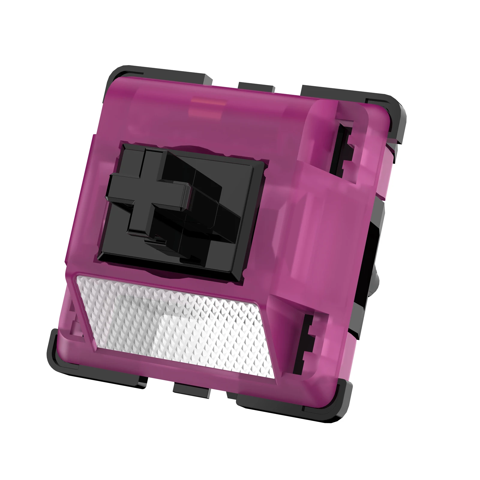 DUROCK Loto Negro Interruptores Mecánicos Lineales RGB MX con Difusor - imagen 3