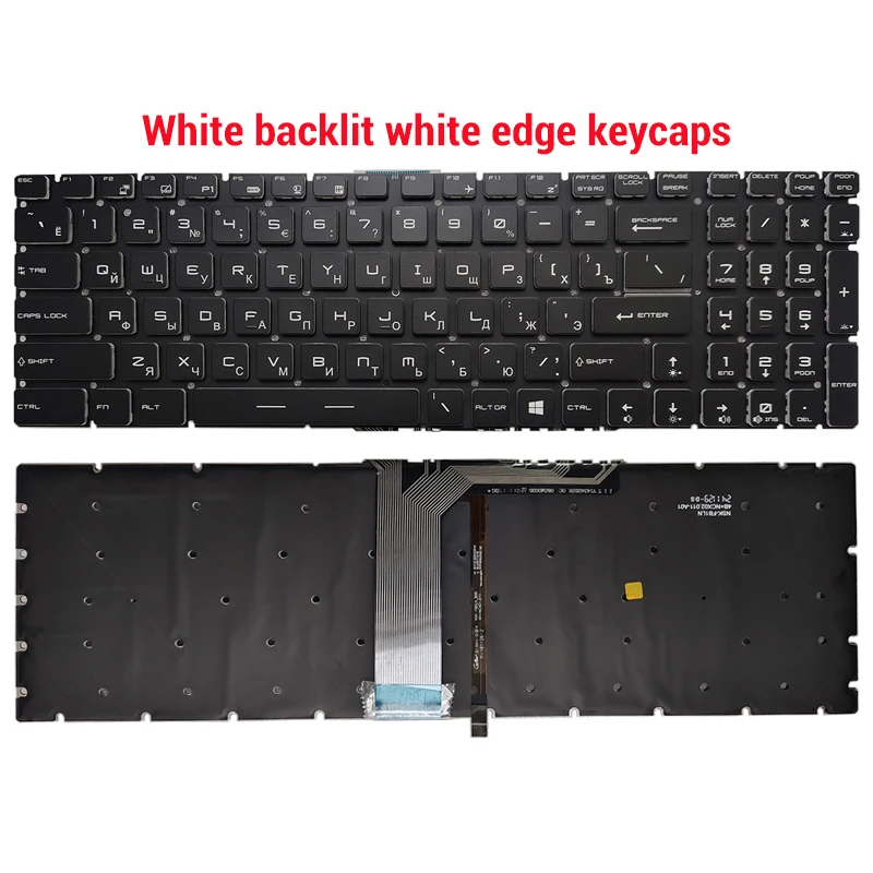 Teclado Lemonyy para MSI GP62 - detalle
