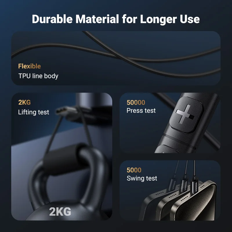 UGREEN Auriculares USB-C 3.5mm con Micrófono y Estéreo HiFi - imagen 5