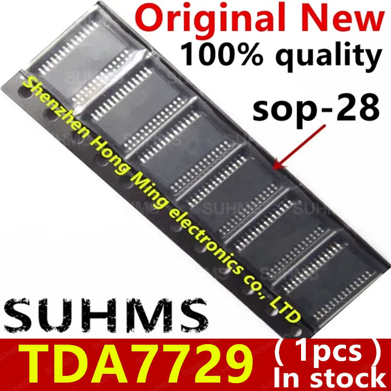 Chipset TDA7729 SOP-28 vista frontal