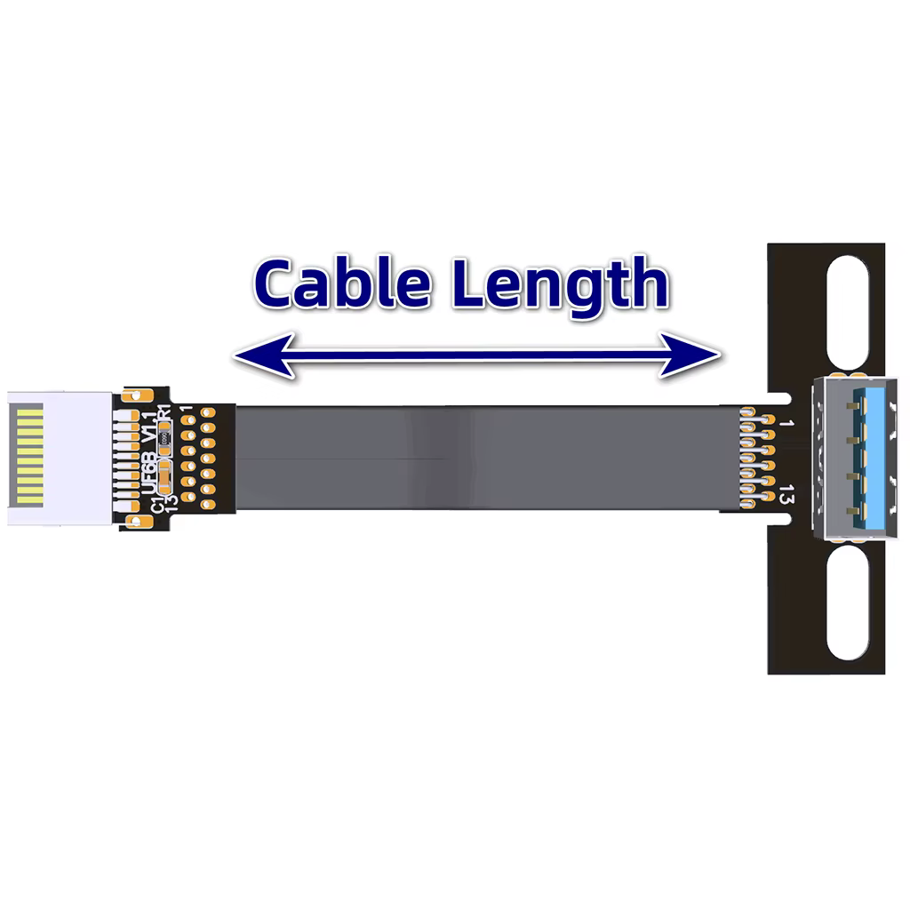 Cable de extensión USB con conector hembra tipo A