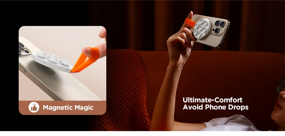 Correa de silicona enrollada alrededor del soporte