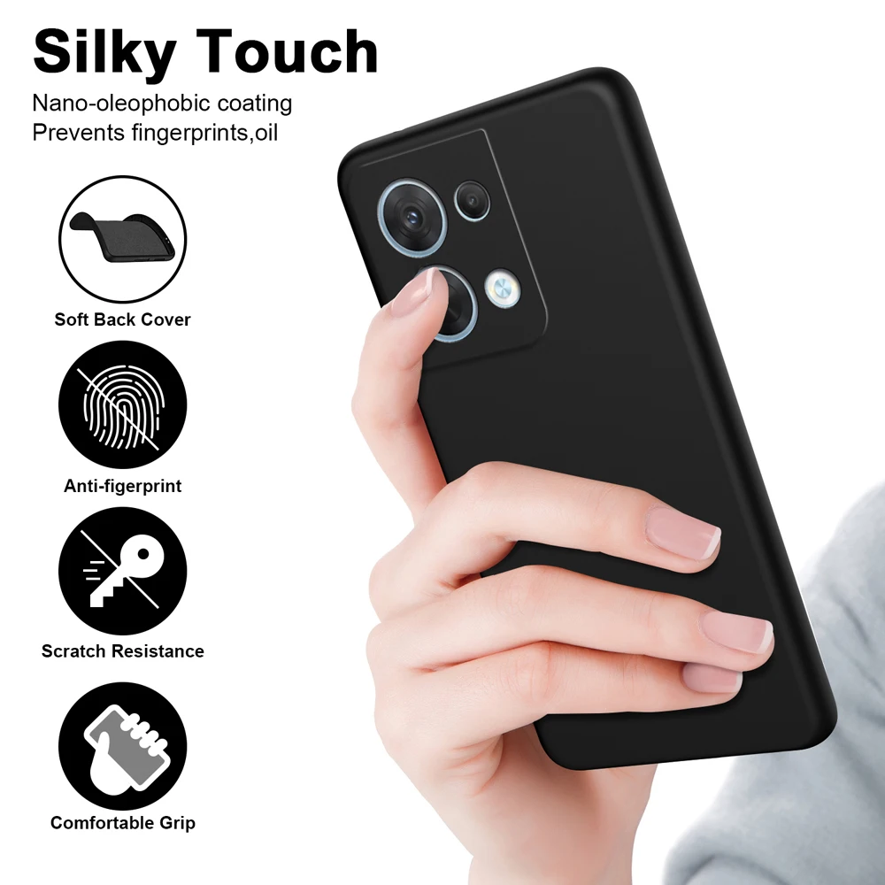 Funda de silicona blando con acabado mate