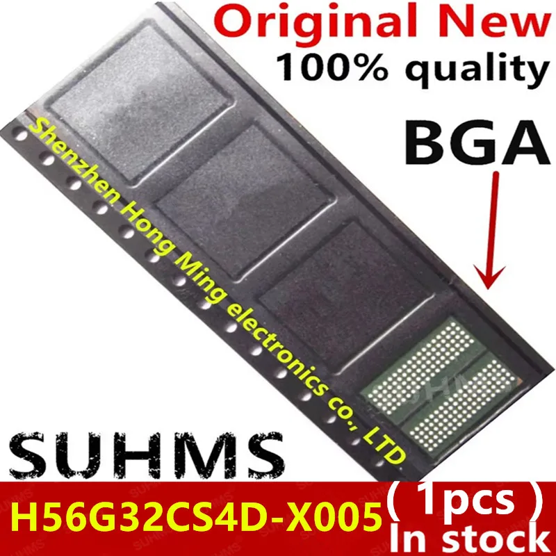 Chipset BGA visto desde arriba mostrando la matriz de conexiones