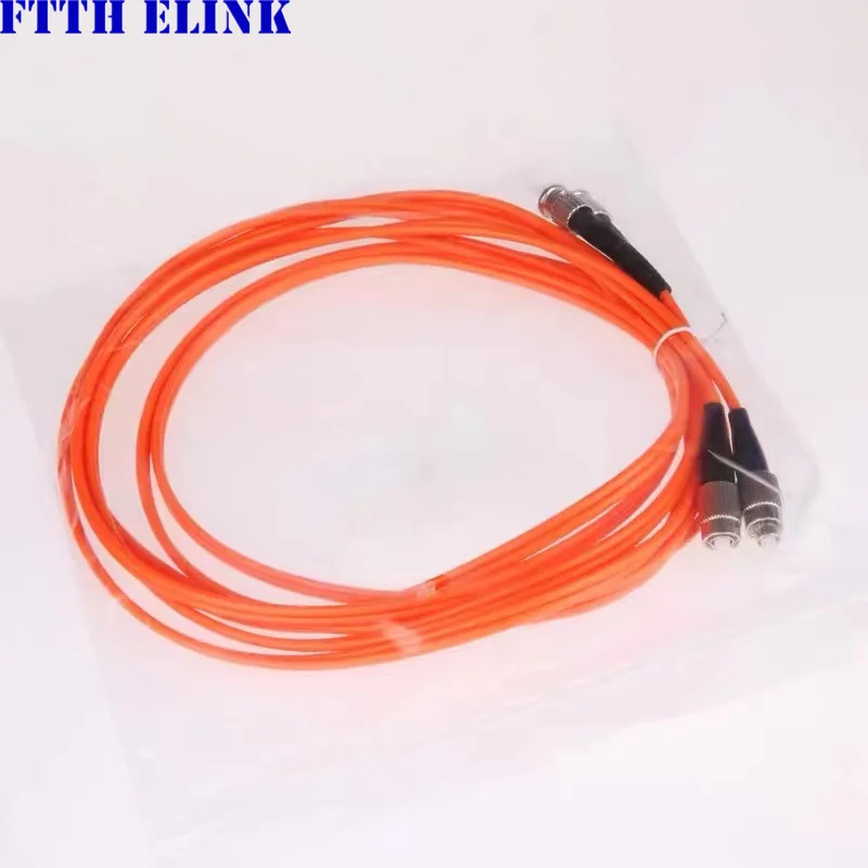 Cable Fibra Óptica FC-ST Multimodo 50/125 Micras 3mm Naranja - imagen 4