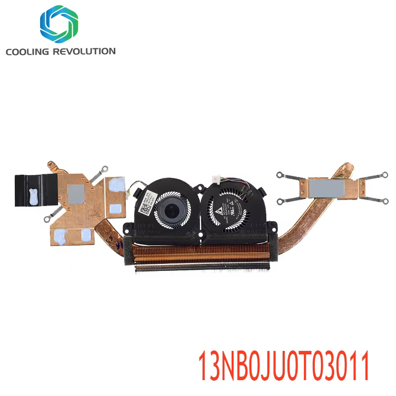 Vista lateral del ventilador de refrigeración para ZenBook Pro 14