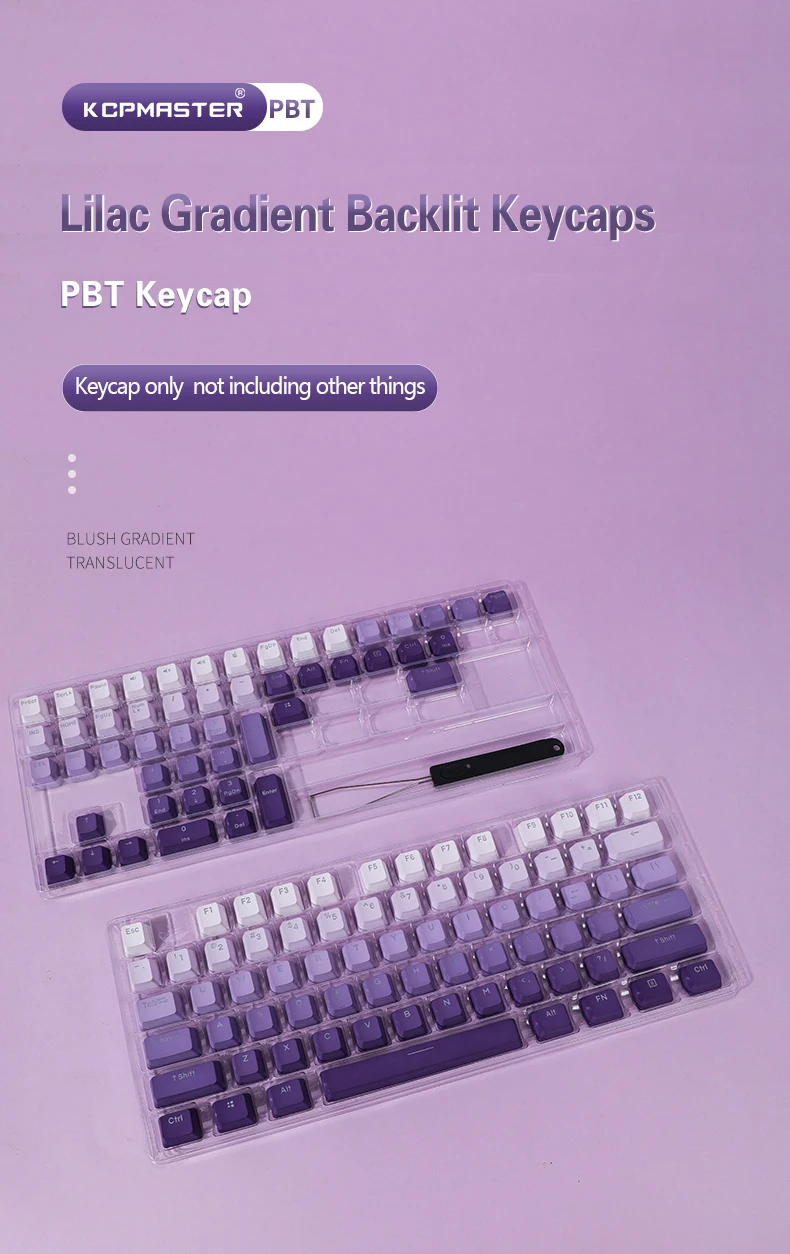 Detalle de keycap visto desde arriba