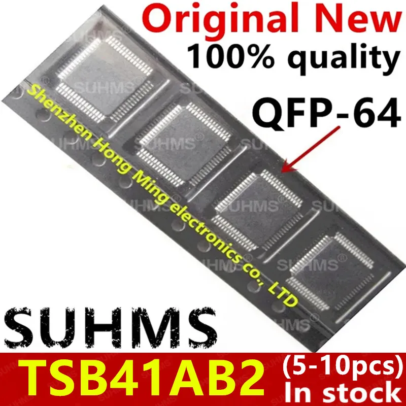 Chip QFP-64 TSB41AB2 vista superior