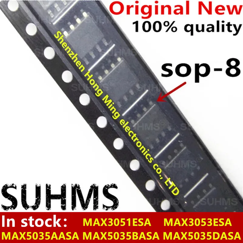 Chipset MAX5035 vista frontal
