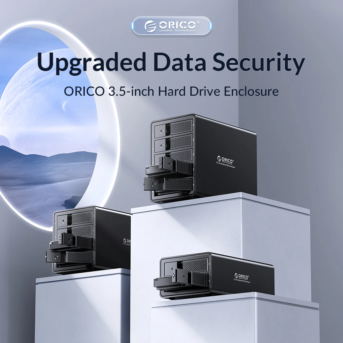 Diseño exterior de la estación de acoplamiento ORICO